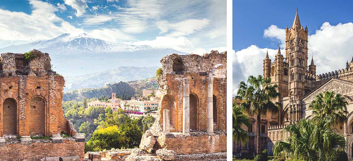 Valley of Temples and Palermo